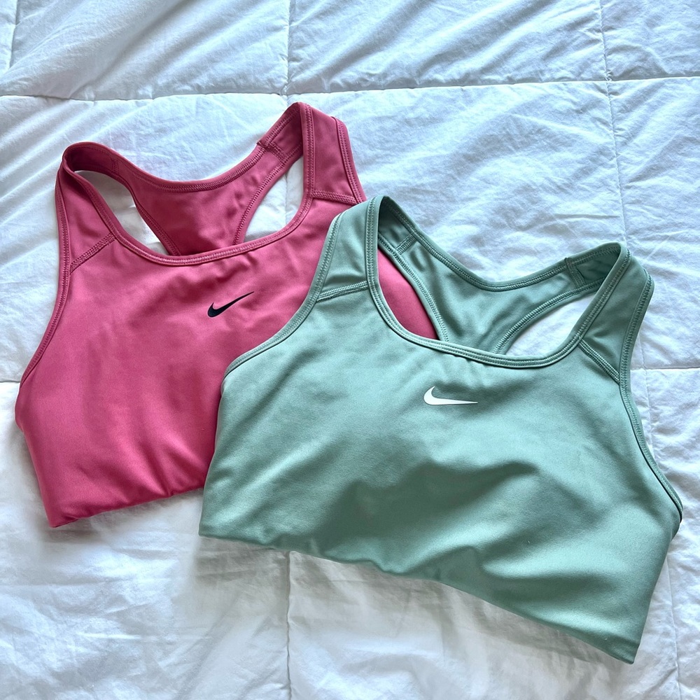nike sports bra bundle 💚🩷